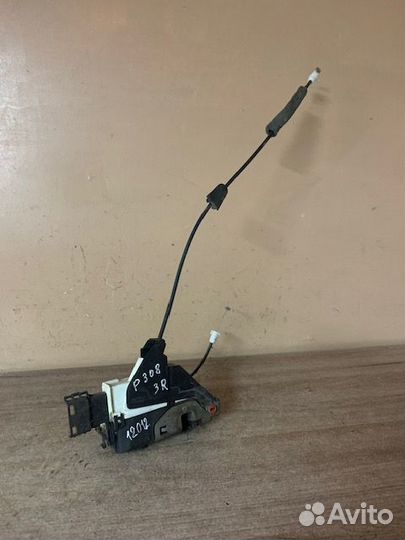 Замок двери задней правой peugeot 308