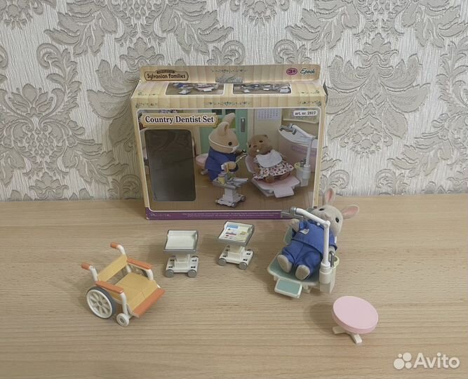 Sylvanian families кролик стомотолог