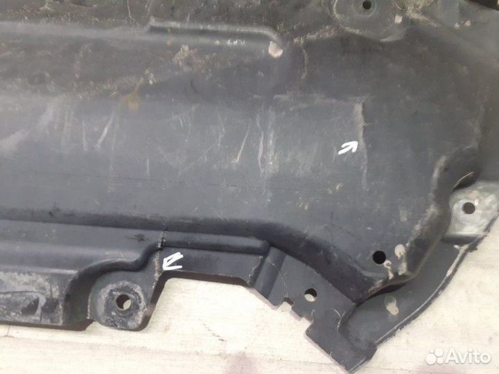 Защита переднего бампера Mercedes Benz X253