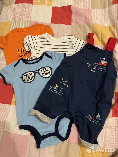 Боди mothercare, carters 3 шт