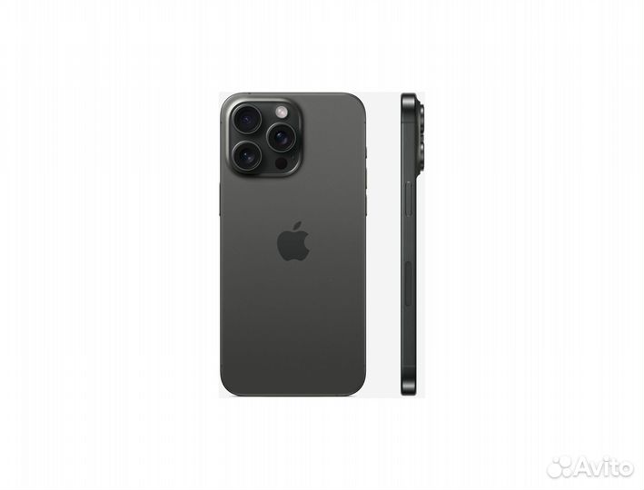 iPhone 15 Pro Max 1 тб nano SIM+eSIM черный титан
