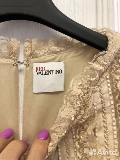 Red valentino платье
