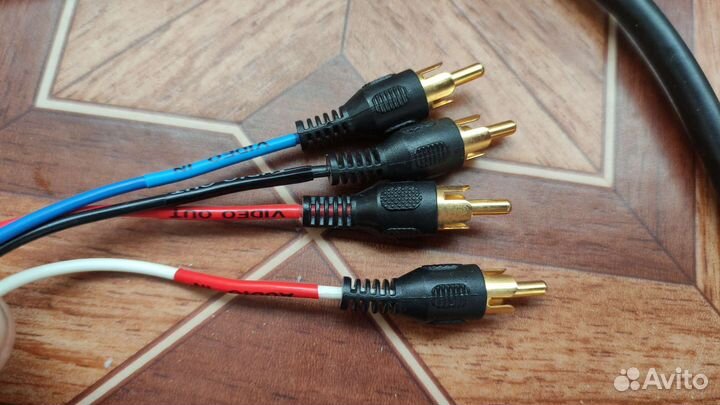 Кабель scart - 4 RCA