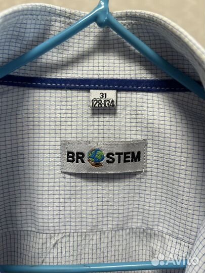 Рубашка для мальчика, школьная, Brostem, р.128-134