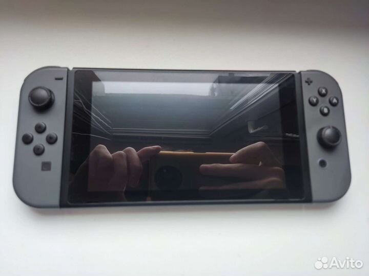 Nintendo switch 1rev прошитый + сд128 + игры