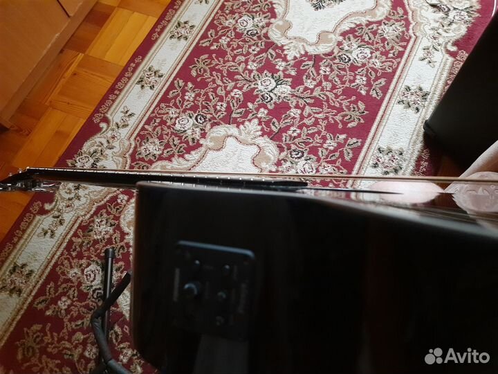 Акустическая бас гитара Cort sjb5f BK