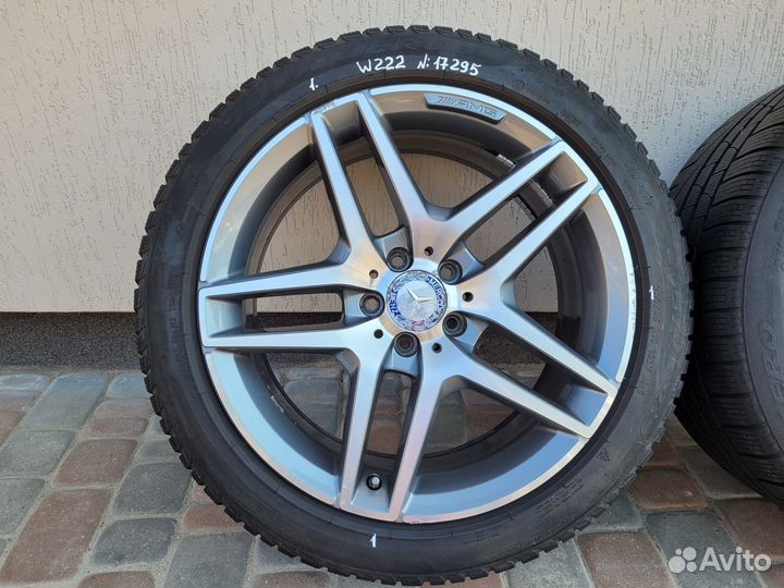 Комплект оригинальных колес Mercedes W222