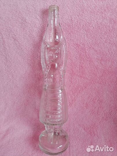 Стеклянная штоф бутылка 