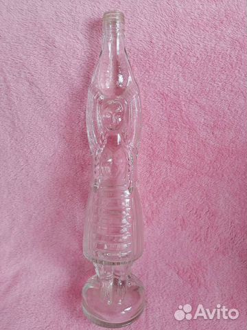 Стеклянная штоф бутылка 