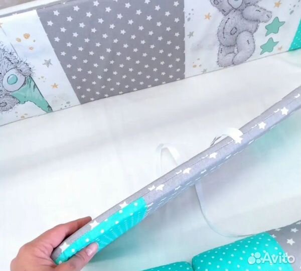 Бортики в детскую кроватку