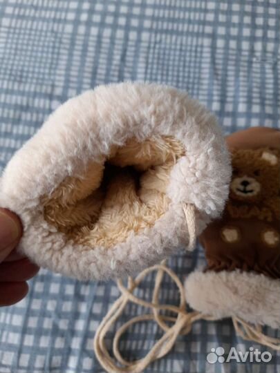 Варежки зимние детские