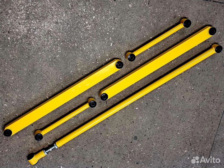 Усиленные реактивные тяги задней подвески нива ваз