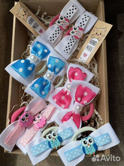 Украшение для волос ручной работы,резинки,заколки