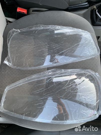 Стекла на фары kalina 1