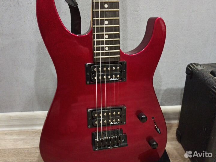 Электро гитара Jackson с комбиком