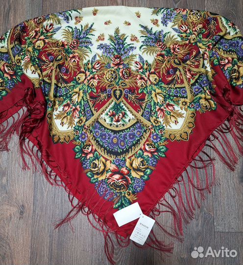 Платок шаль шерсть