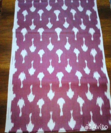 Узбекский хлопок. Икат. Бохо ткань. F003