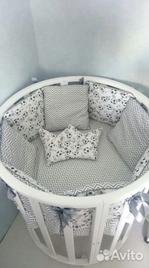 Бортики в кроватку для новорождённых