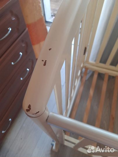 Детская кроватка+матрас