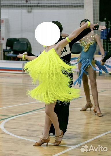 Платье для бальных танцев латина ю1