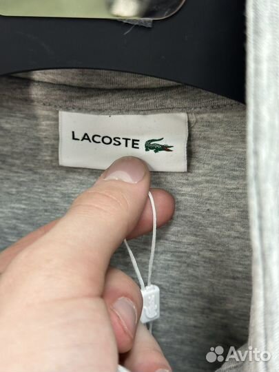 Жакет серый Lacoste