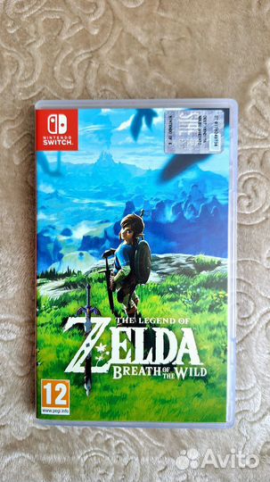 Игра nintendo switch Zelda breath of the wild