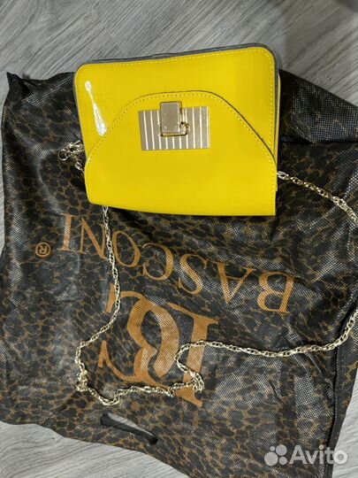 Сумка натуральная кожа Basconi