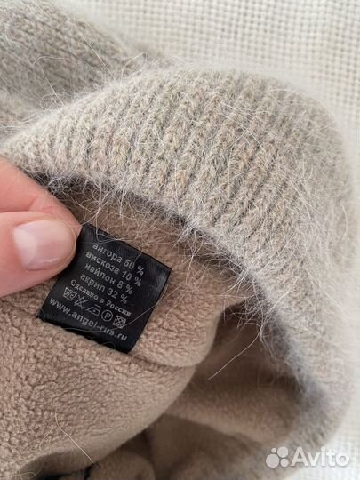 Шапка женская с ангорой