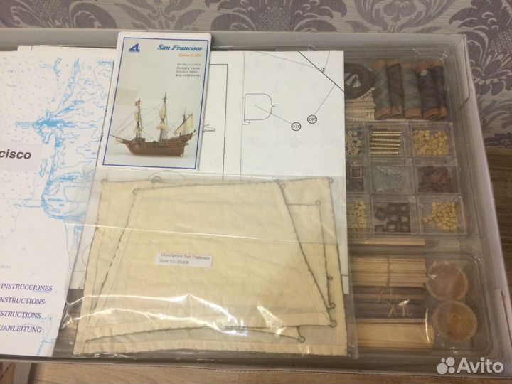 Модель для сборки из дерева