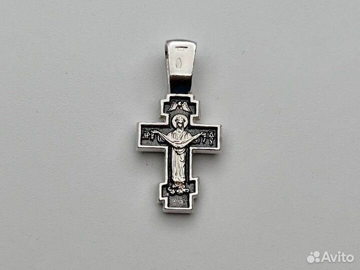 Серебряный крест 925 пробы