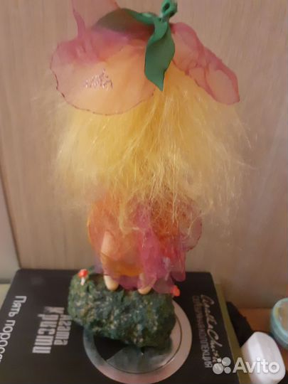 Кукла ручной работы из полимерной глины