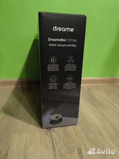 Робот-пылесос Dream D9 Max(Чёрный)