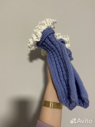 Носки вязанные