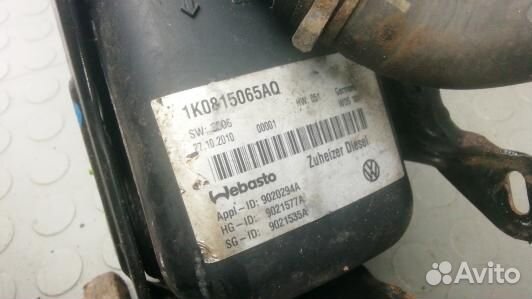 Двигатель дизельный, volkswagen touran 2012