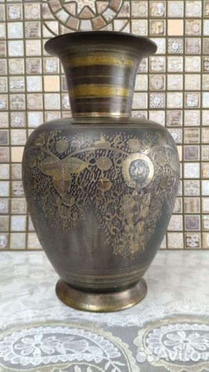 Ваза индийская антикварная