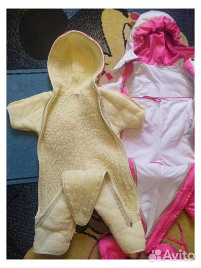 Зимний комбинезон для девочки Rusland разм. 80