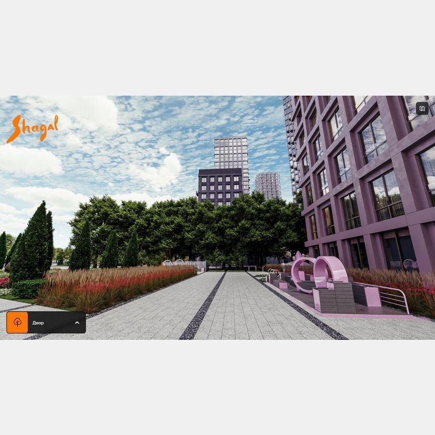 2-к. квартира, 60,3 м², 19/25 эт.