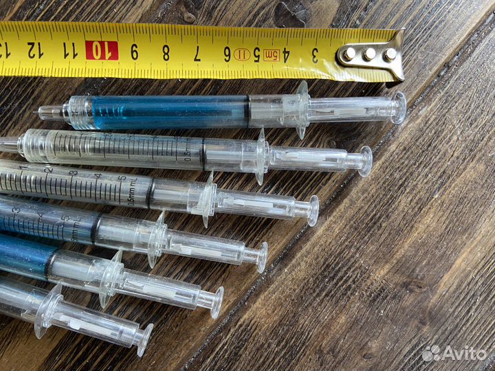 Ручка шариковая Шприц