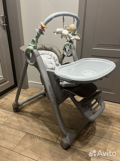 Стульчик для кормления chicco polly magic relax