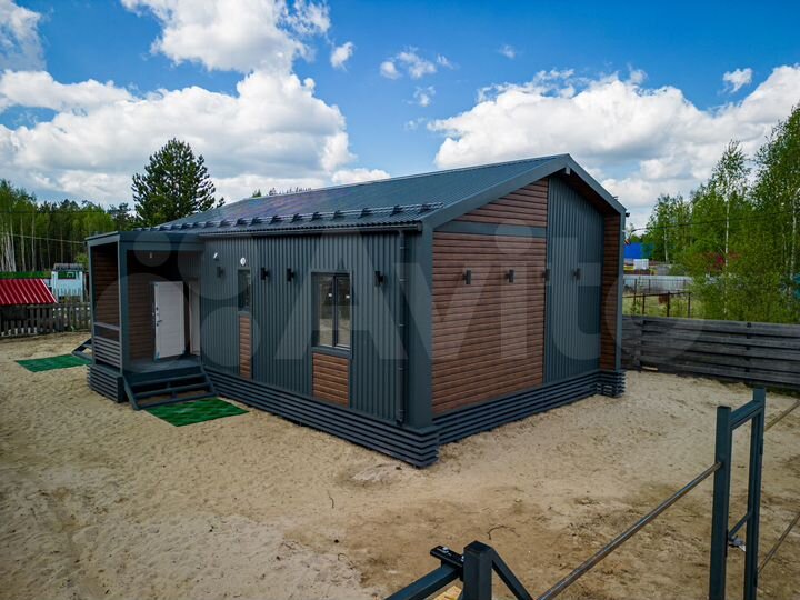 Дача 84,7 м² на участке 6 сот.