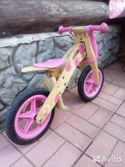 Беговел деревянный Hard Endurance Holland