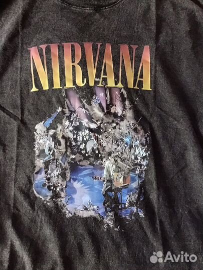 Новая футболка Nirvana