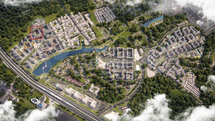 2-к. квартира, 53,7 м², 9/17 эт.