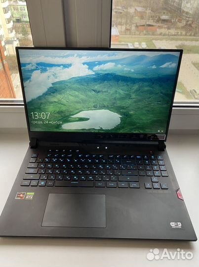 Ноутбук asus ROG strix scar 17 G733QM-HG028 Q1 17