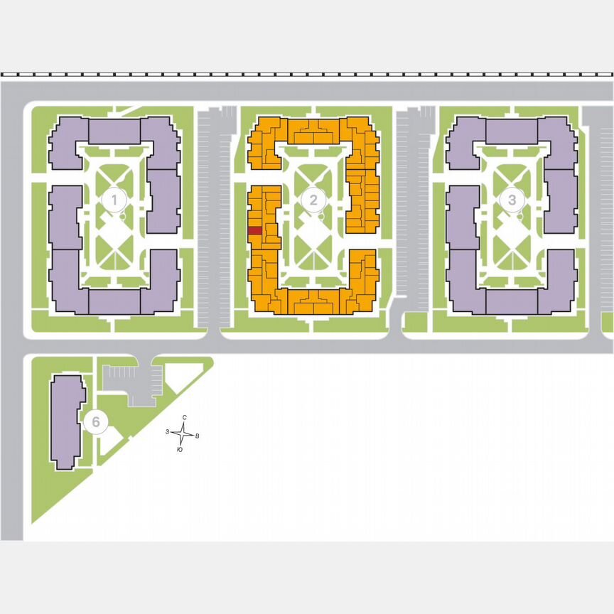 Квартира-студия, 24,8 м², 3/4 эт.