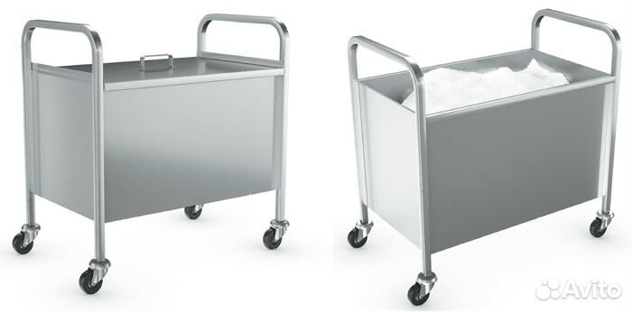 Тележка для муки Atesy тм-Л-100-02 (тм-100)