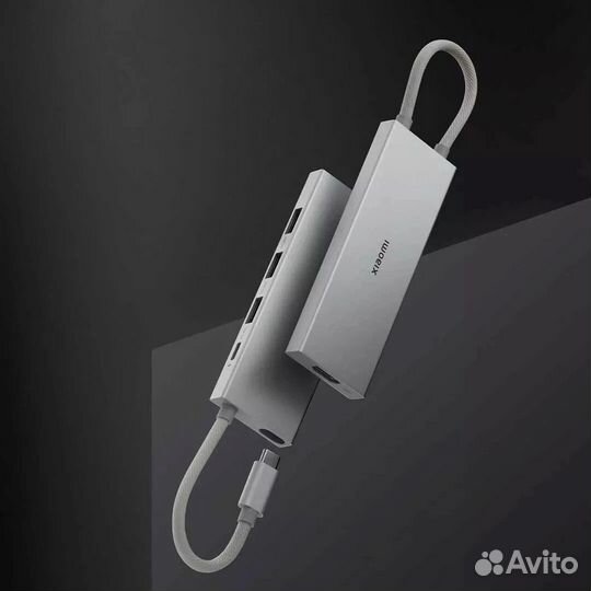 Док-станция Xiaomi 5 в 1 USB Type-C USB3.0 hdmi