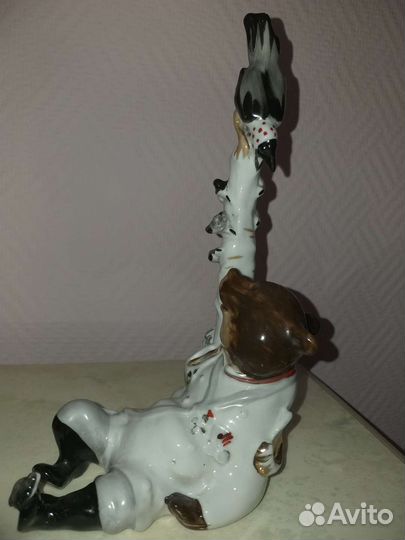 Фарфоровые статуэтки Медведь на воеводстве 1950г