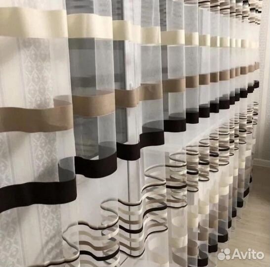 Новая готовая тюль