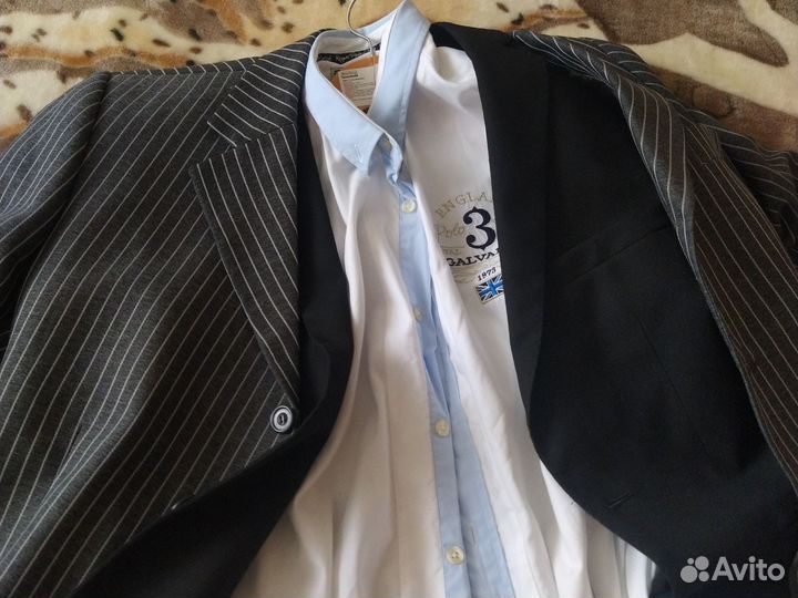 Рубашка Galvani и пиджак Zara44 -46р